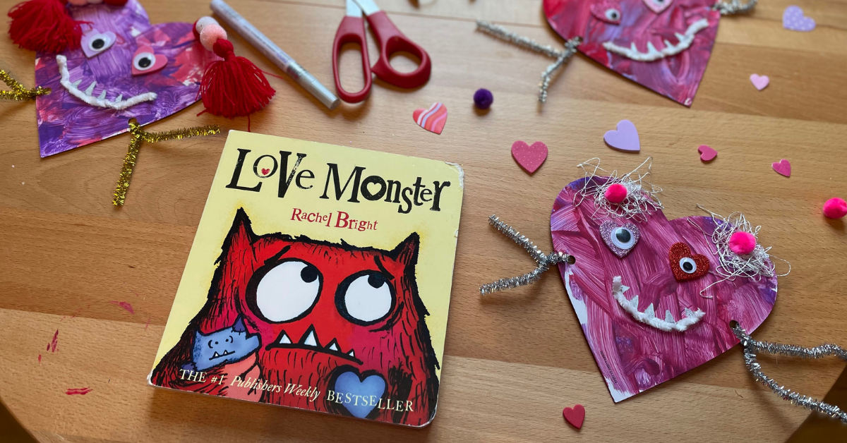 Make Your Own Love Monster Craft Kit / DIY Valentines Monster