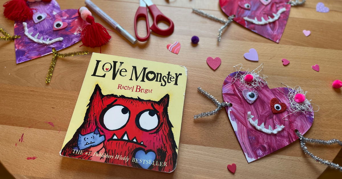 Valentine Heart Card - A fun heart craft for preschoolers - Messy Little  Monster